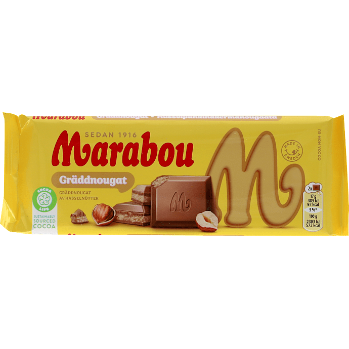 Mælkechokolade m. nougatfyld