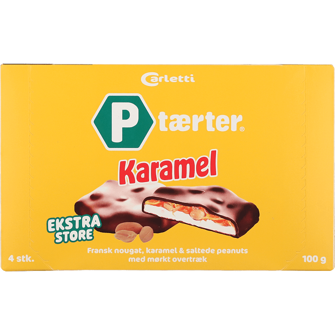 P-tærter Karamel