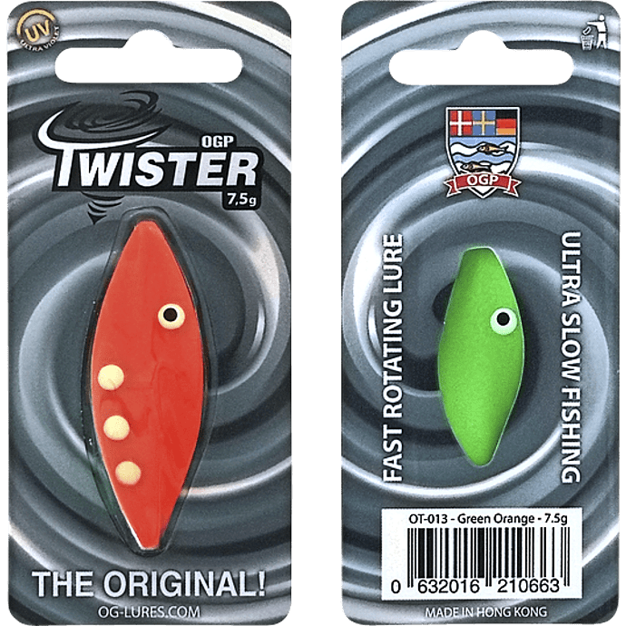 Twister 7.5g - grøn orange