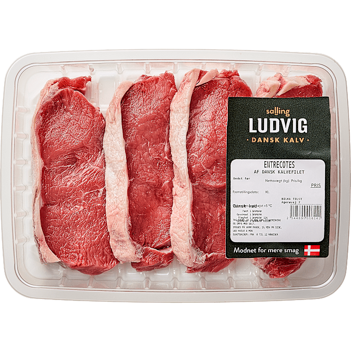 Entrecote af kalvefilet