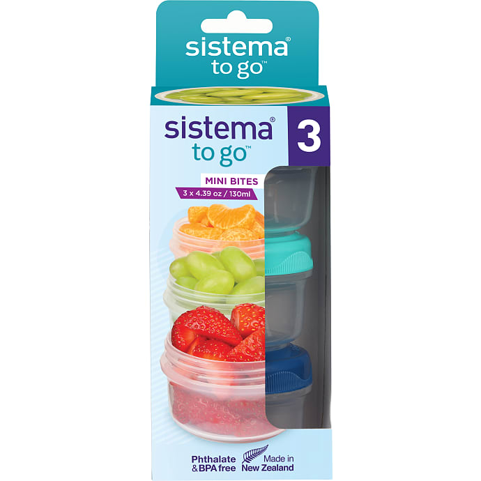 Sistema Mini Bites - 3-pak (130ml)