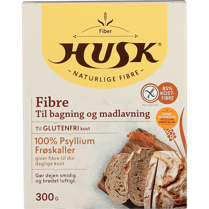 Loppefrøskaller pulver