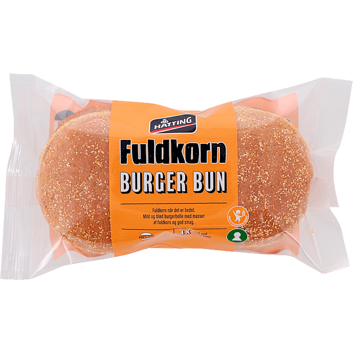 Fuldkornsburgerboller