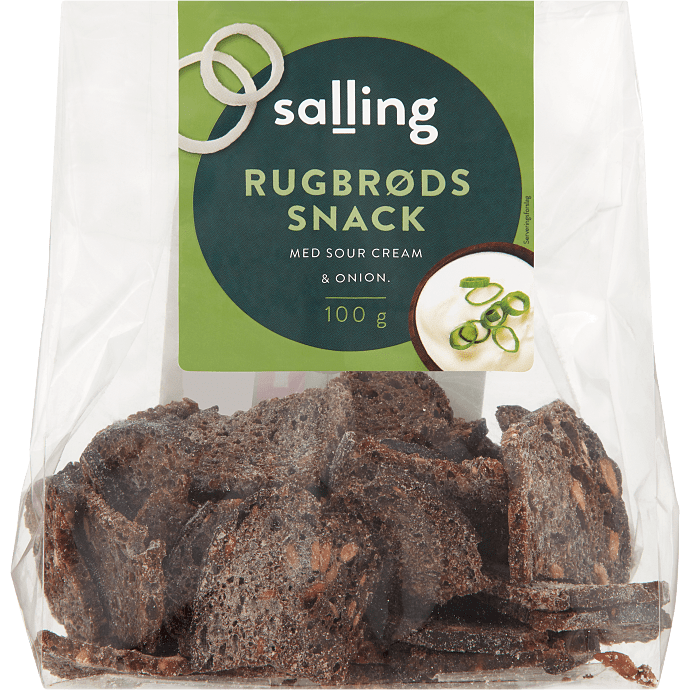 Rugbrødssnack m. sour cream