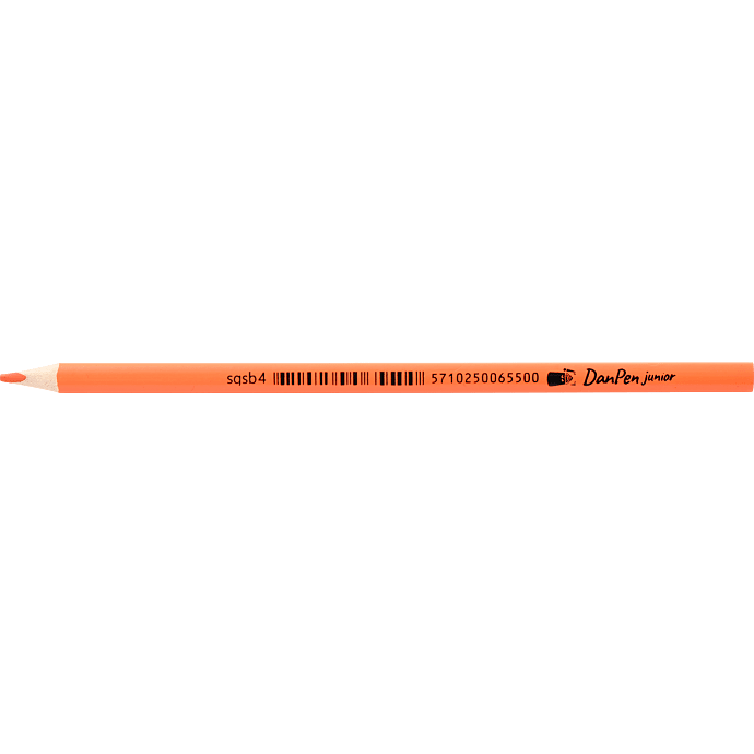 Danpen junior regular farveblyant - orange
