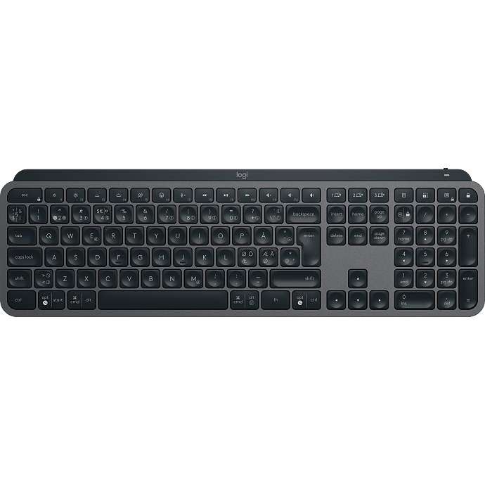 Logitech MX Keys S trådløst tastatur - grå