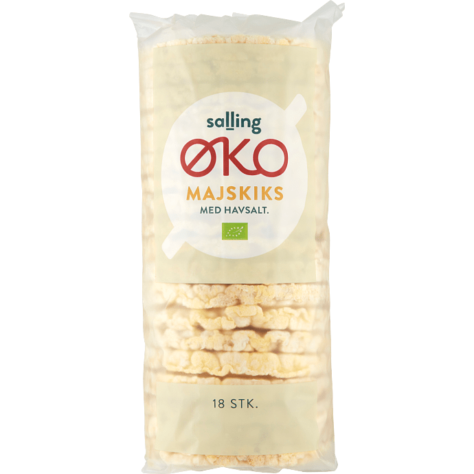 Majskiks m. havsalt øko