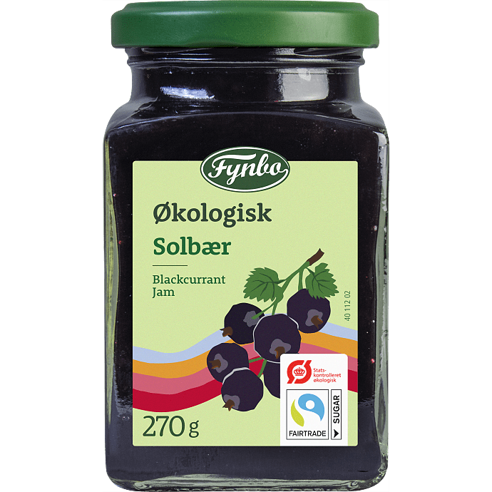 Solbærmarmelade øko