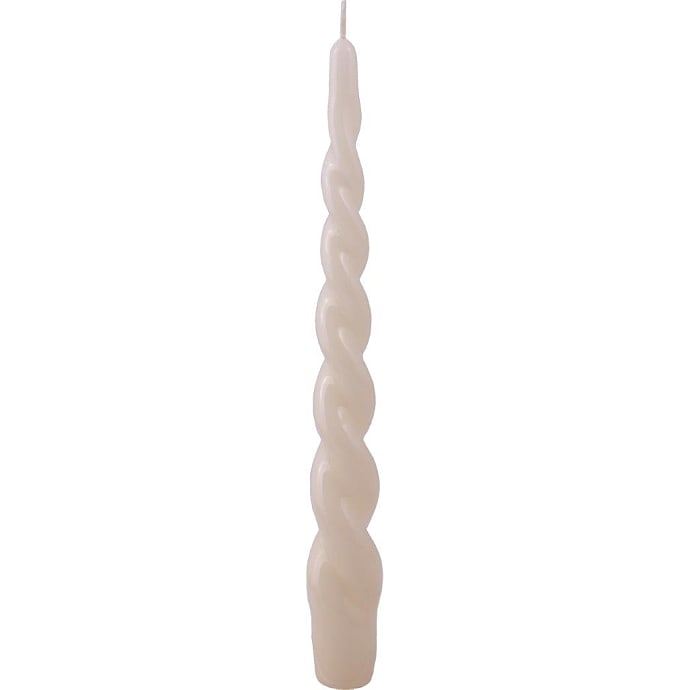 Snoede stagelys 2,2x24 cm - elfenben