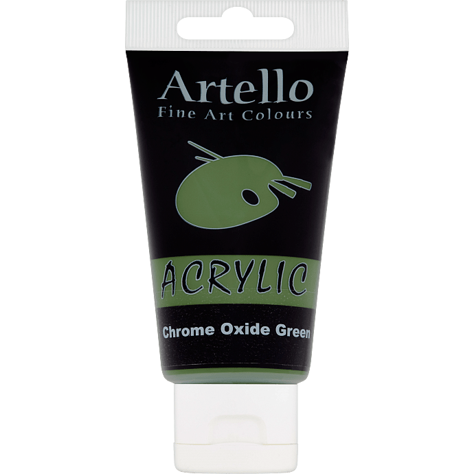 Artello akrylmaling 75 ml - Chrome Oxide Green