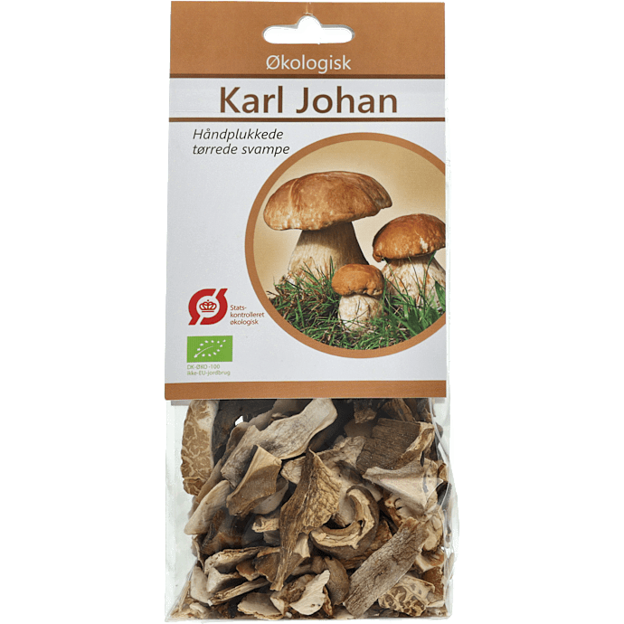 Tørrede Karl Johan svampe øko