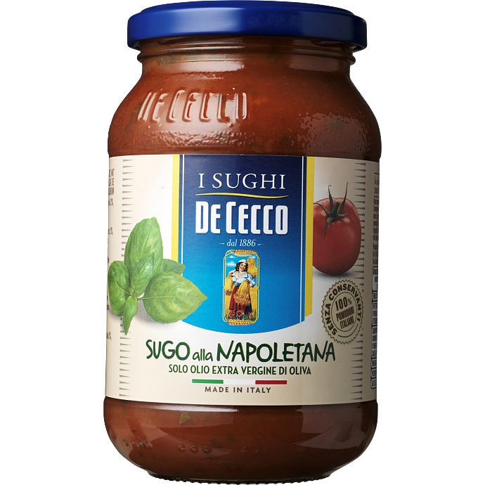 Pastasauce m. basilikum