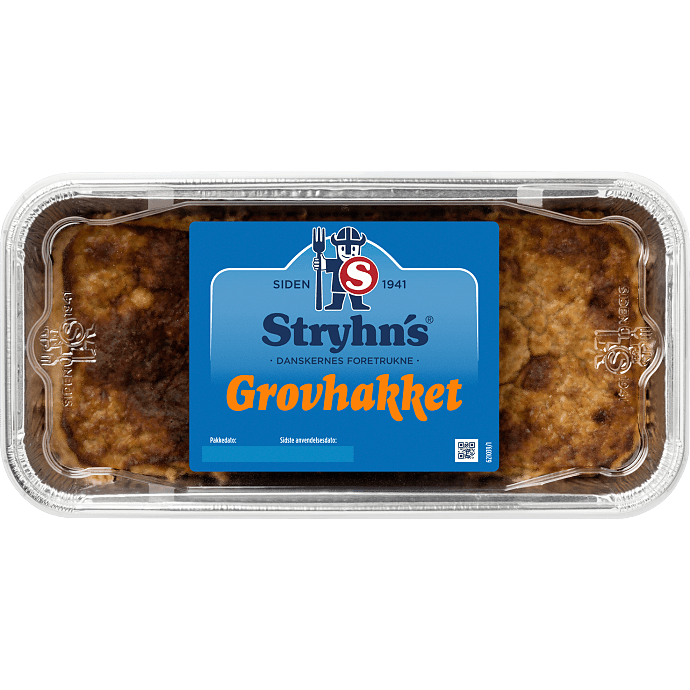Grovhakket leverpostej