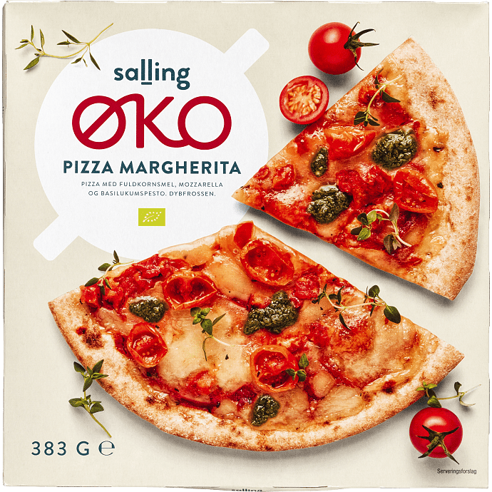 Pizza margherita øko