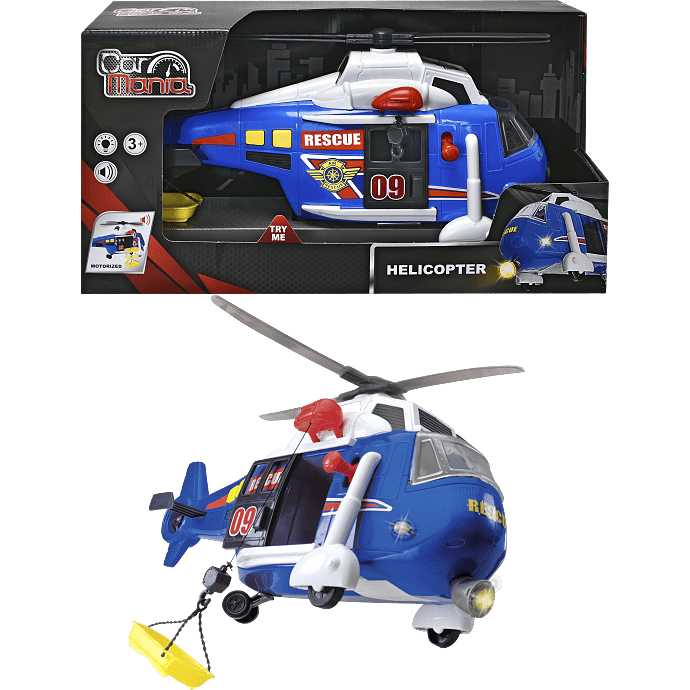 Car Mania Helikopter - blå