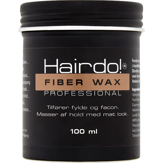 Fiber hårvoks