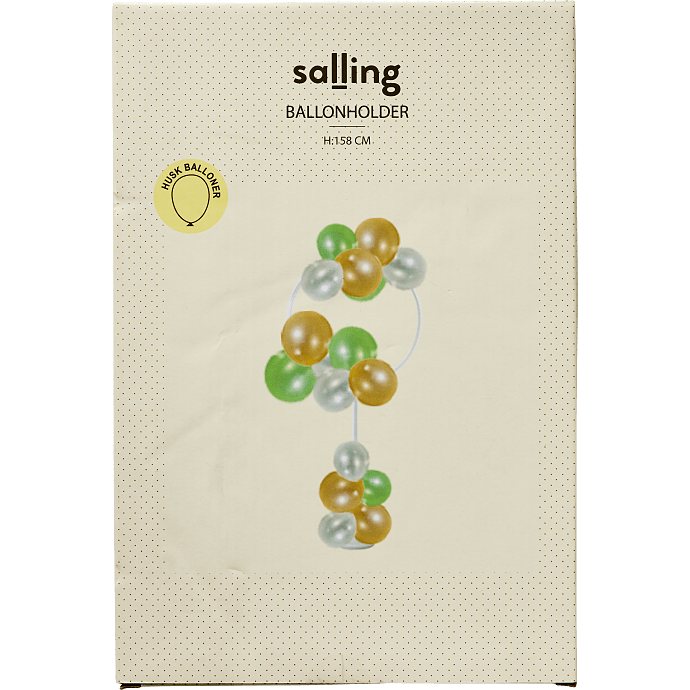 Salling ballonholder rund - hvid
