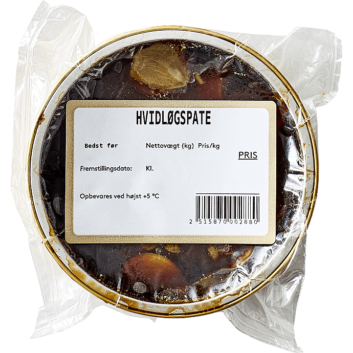 Paté m. hvidløg