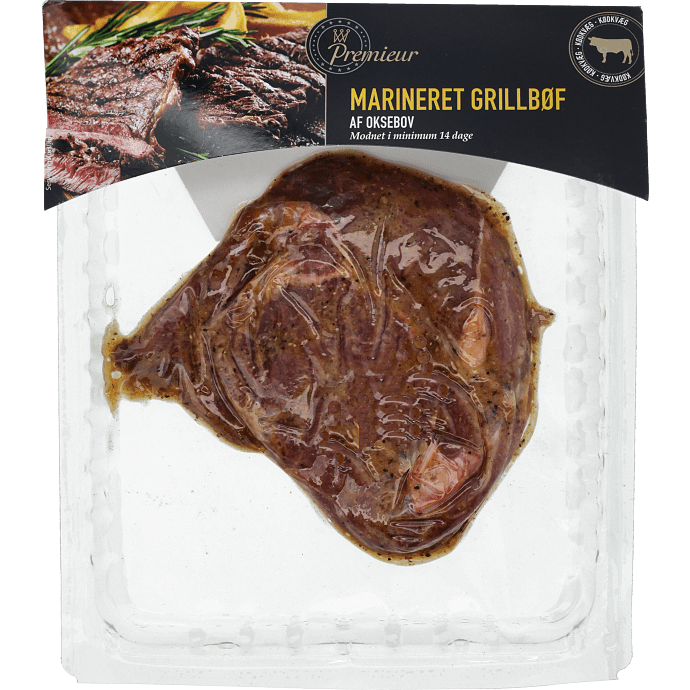 Steak m. marinade