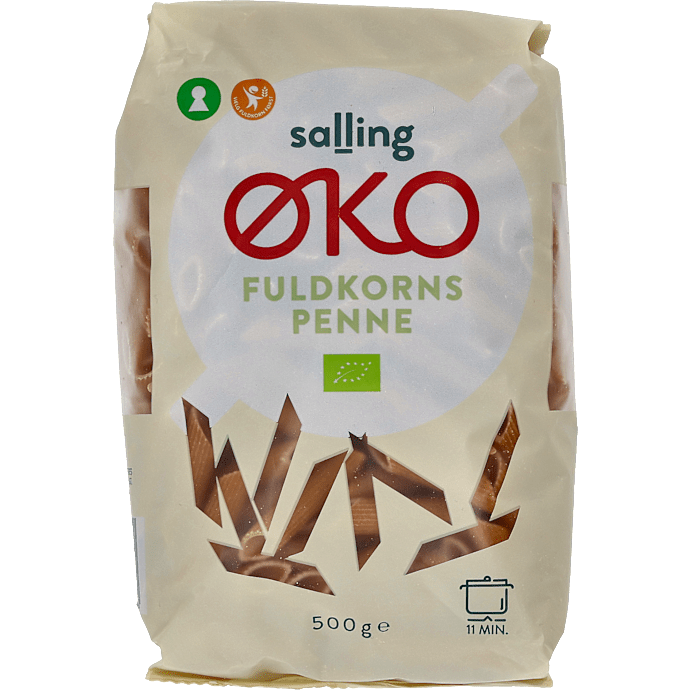 Penne m. fuldkorn øko