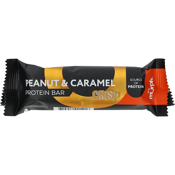 Proteinbar m. peanuts og karamel