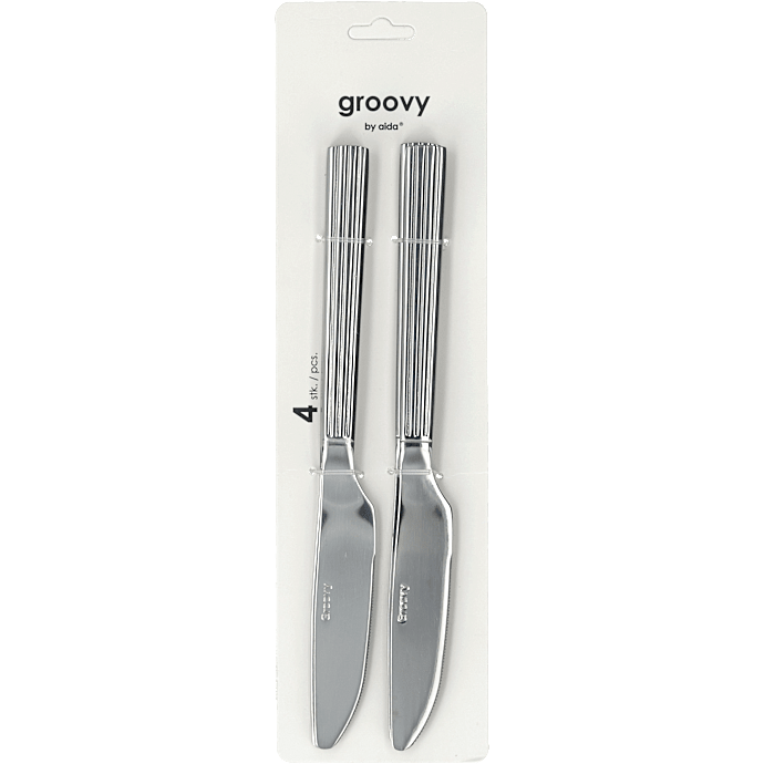 Aida Groovy Mirror knive (4 stk.)
