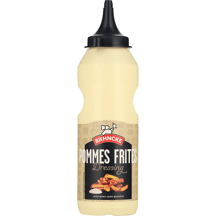 Pommes frites dressing