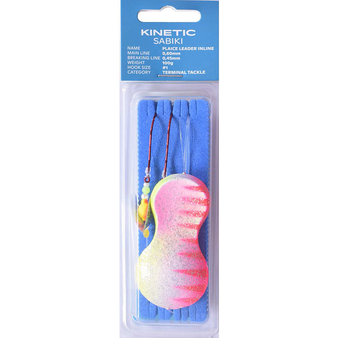 Kinetic Sabiki Plaice Leader Inline 100g #1