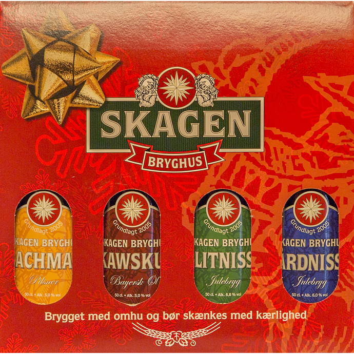 Gaveæske m. blandede øl