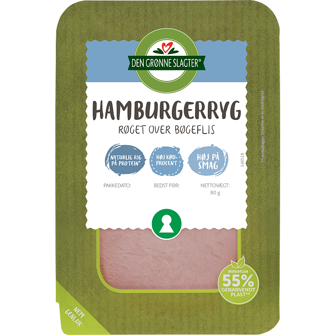 Hamburgerryg i skiver 3% fedt
