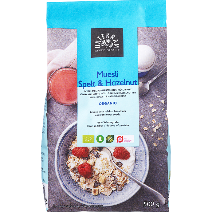 Muesli Spelt & Hazelnut øko
