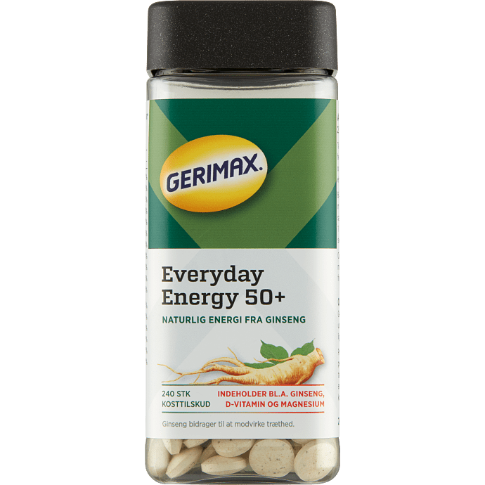 Ginseng, D-vitamin og magnesium