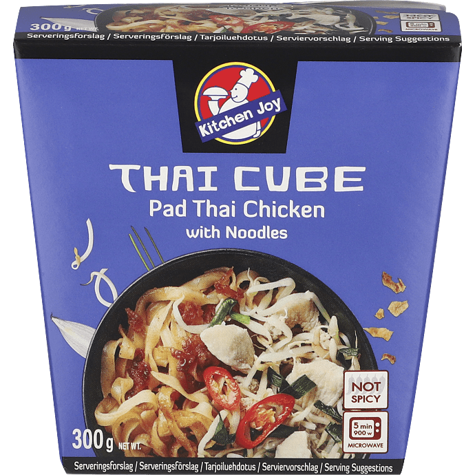 Kylling i pad thai sauce m. risnudler