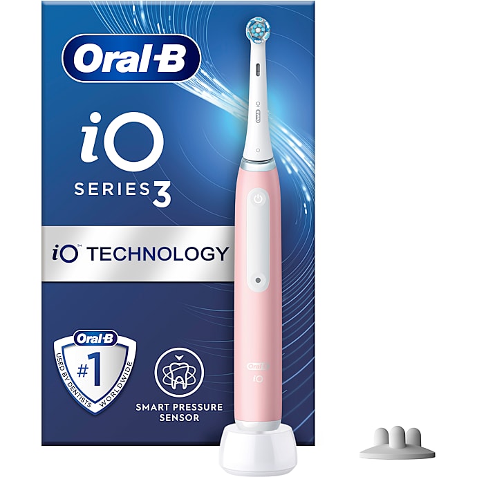 Oral-B iO3s elektrisk tandbørste - Blush Pink