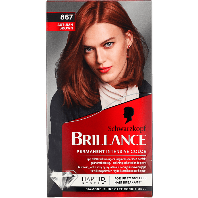 Permanent hårfarve 867 Autumn Brown m. serum