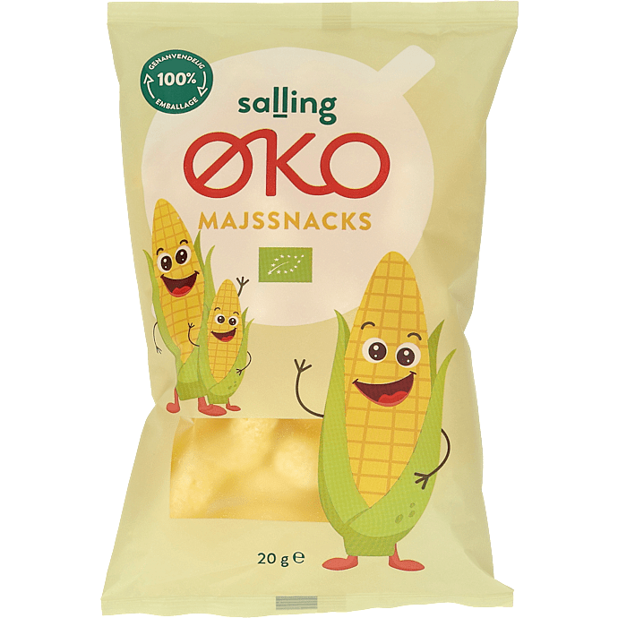 Majssnacks øko