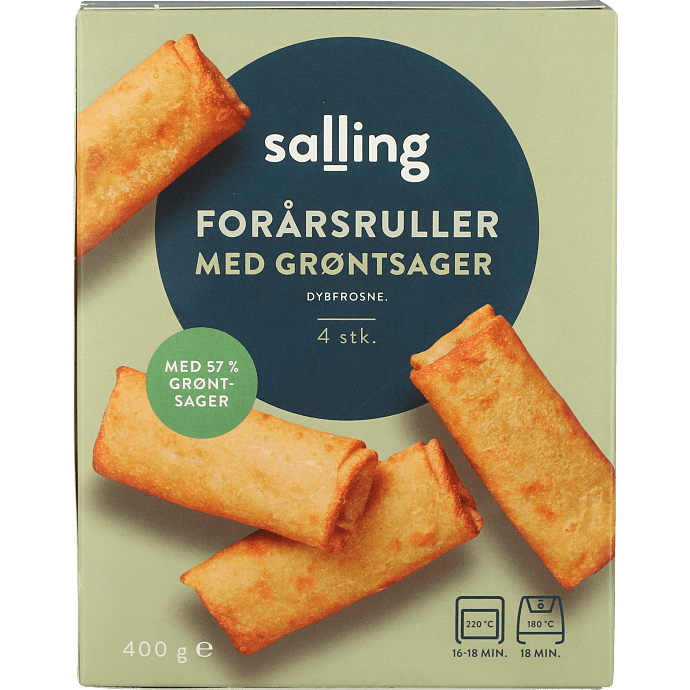 Forårsruller m. grøntsager
