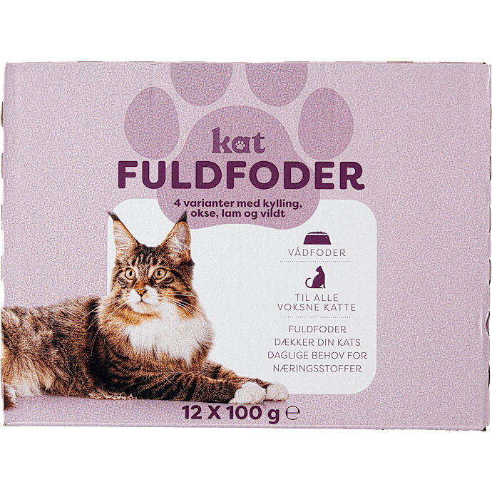 Kattepouch multipack m. kød