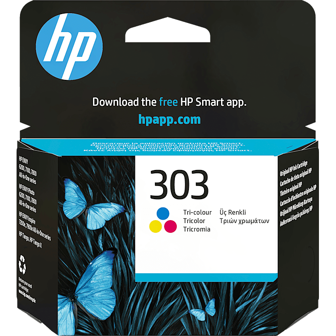 HP 303 blækpatron – farve