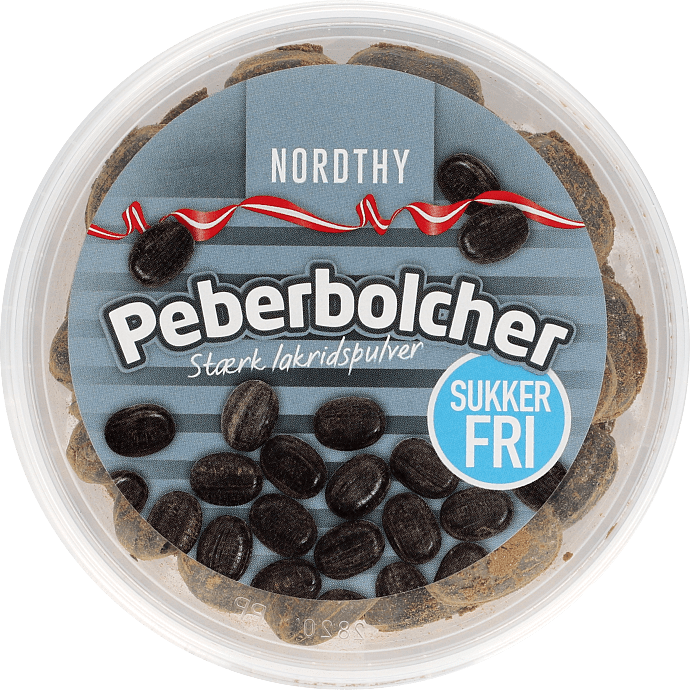 Peberbolcher sukkerfri