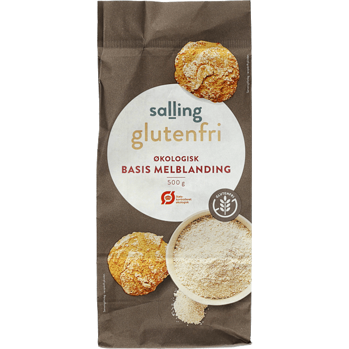 Melblanding glutenfri øko