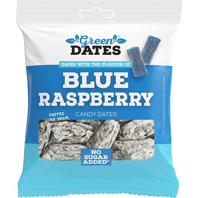 Dadler u. sten m. Blue Rasberry smag