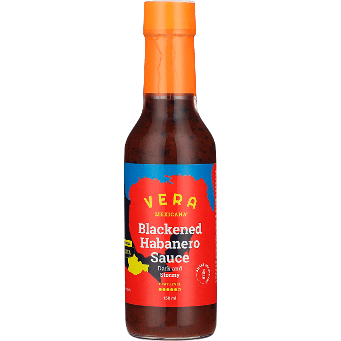 Chilisauce m. blackened habanero