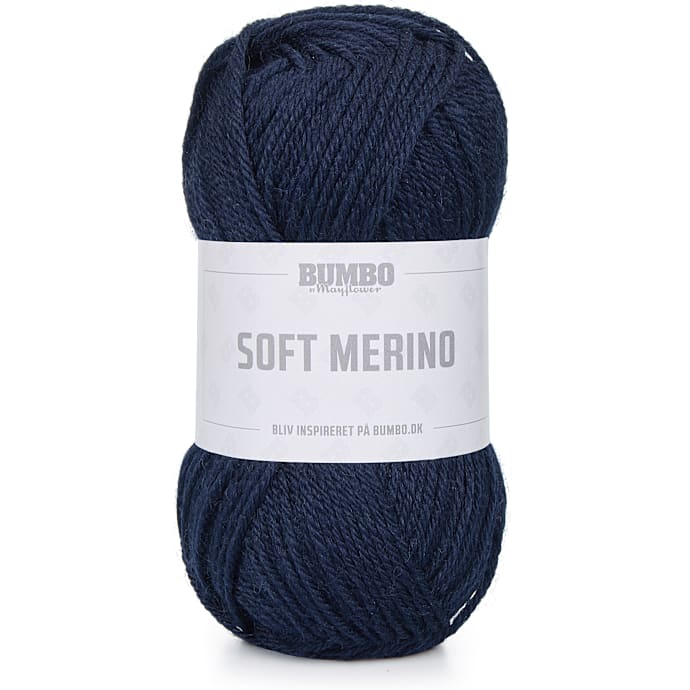 BUMBO Soft Merino Uldgarn - Mørkeblå 111