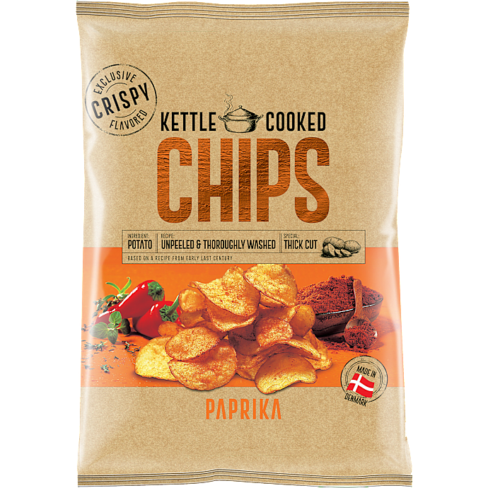 Chips m. paprika