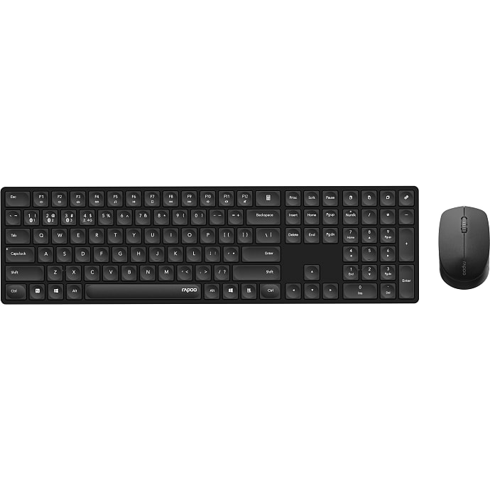 Rapoo 8020M trådløst keyboard og mus