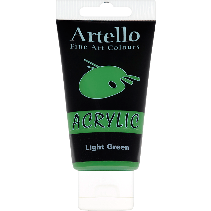 Artello akrylmaling 75 ml - Light Green