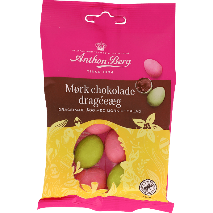 Chokoladeæg m. mørk chokolade