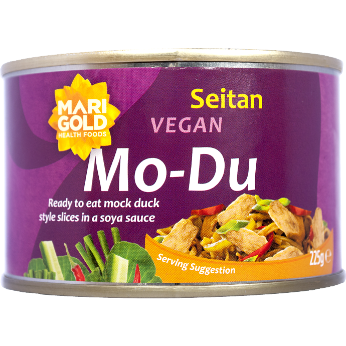 Seitan i sojasauce vegansk