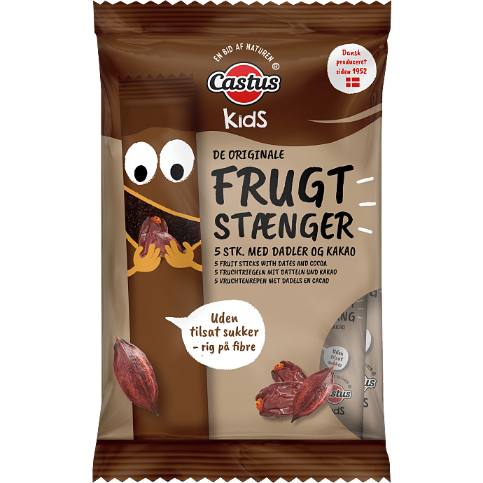Frugtstænger m. kakao